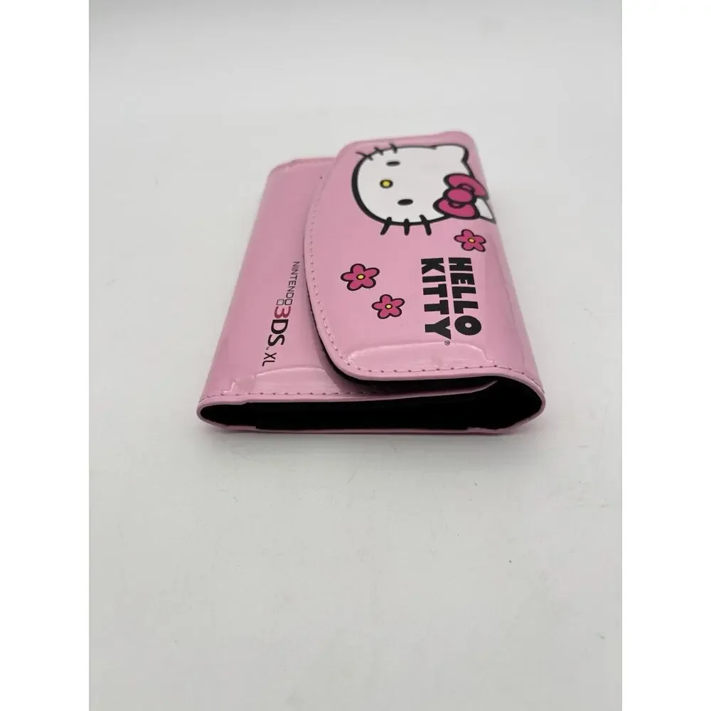 Hello Kitty Nintendo 3DS Pink Travel Case Console Game Holder Pouch VG Condition